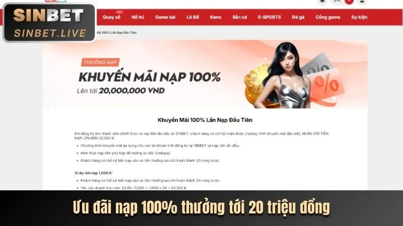Khuyến mãi chào mừng thành viên mới Gee88